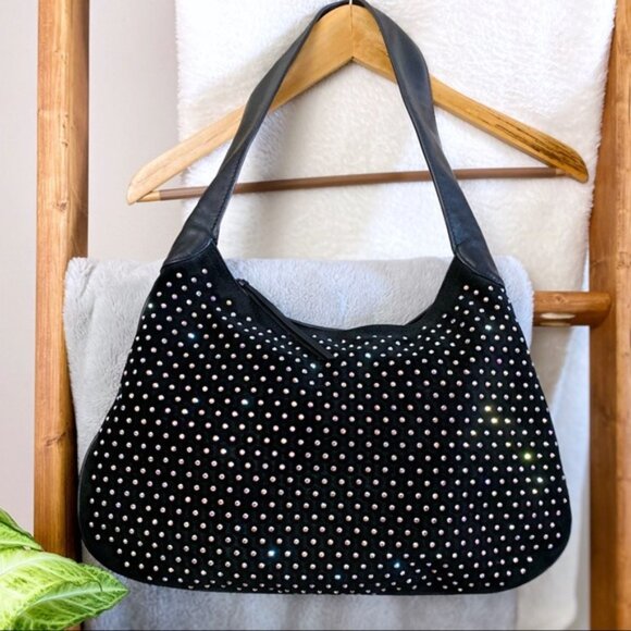 Christine Alexander / Swarovski Crystal Hobo Bag - Picture 1 of 5